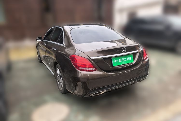 Used Mercedes-Benz C-Class 2015 Revised C 200 L Sport Edition Rear Left 45 Deg