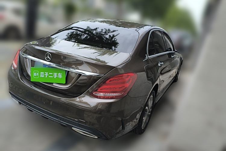 Used Mercedes-Benz C-Class 2015 Restyled C 180 L Sport Edition Rear Right 45 Deg