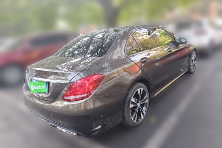 Used Mercedes-Benz C-Class 2015 C 200 Sport Edition 4MATIC Rear Right 45 Deg