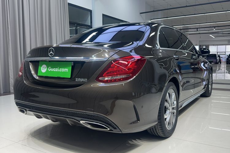 Used Mercedes-Benz C-Class 2015 Revised C 200 L Sport Edition Rear Right 45 Deg