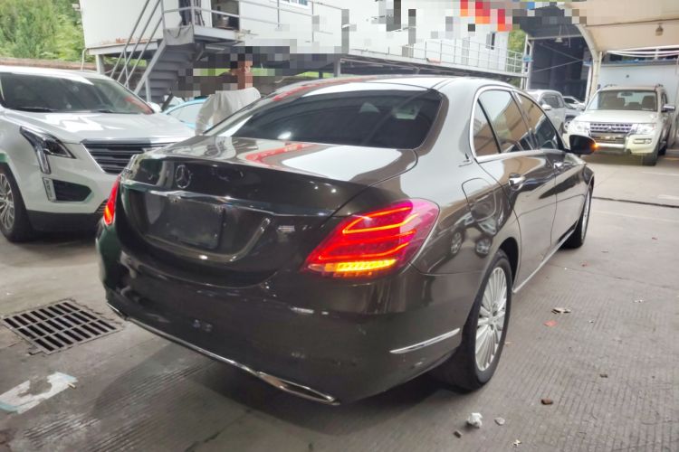 Used Mercedes-Benz C-Class 2015 C 200 L Rear Right 45 Deg
