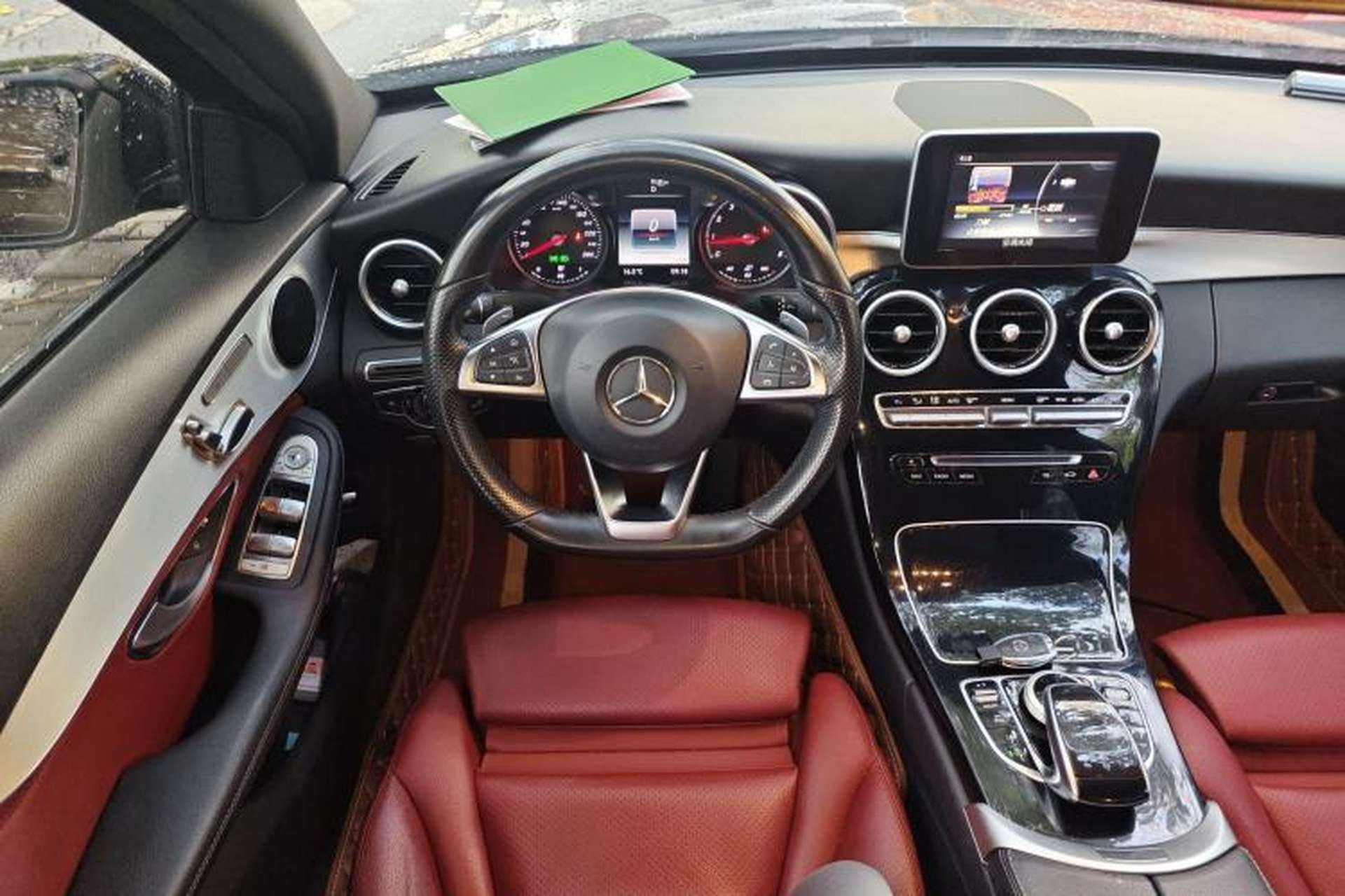 Used Mercedes-Benz C-Class 2015 C 200 Sport Edition 4MATIC Steering Wheel