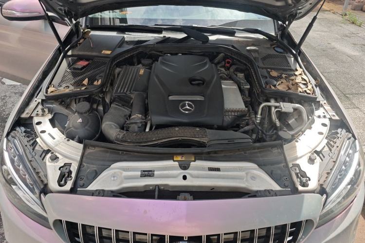 Used Mercedes-Benz C-Class 2015 Facelift C 180 L Engine Bay
