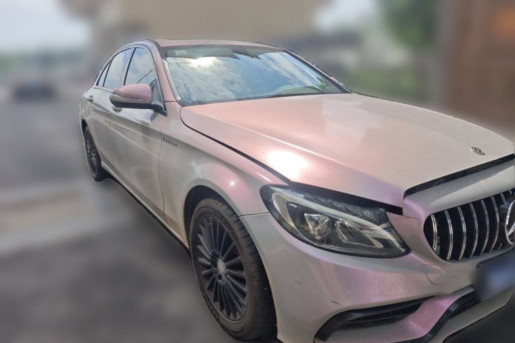 Used Mercedes-Benz C-Class 2015 Facelift C 180 L Front Right 45 Deg