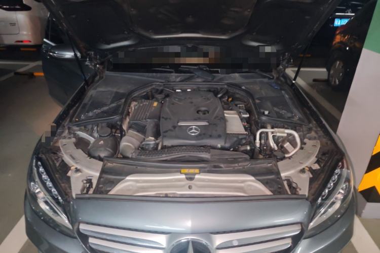 Used Mercedes-Benz C-Class 2015 C 200 station wagon Engine Bay