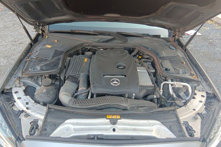 Used Mercedes-Benz C-Class 2015 C 200 station wagon Engine Bay