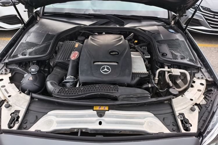 Used Mercedes-Benz C-Class 2015 C 200 station wagon Engine Bay