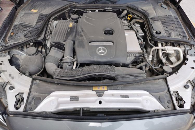 Used Mercedes-Benz C-Class 2015 Revised C 200 L Sport Edition Engine Bay