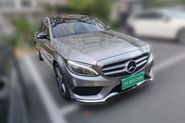 Used Mercedes-Benz C-Class 2015 C 200 station wagon Front Right 45 Deg