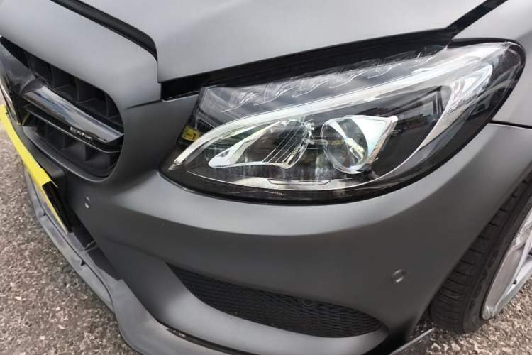 Used Mercedes-Benz C-Class 2015 C 200 station wagon Left Front Headlight