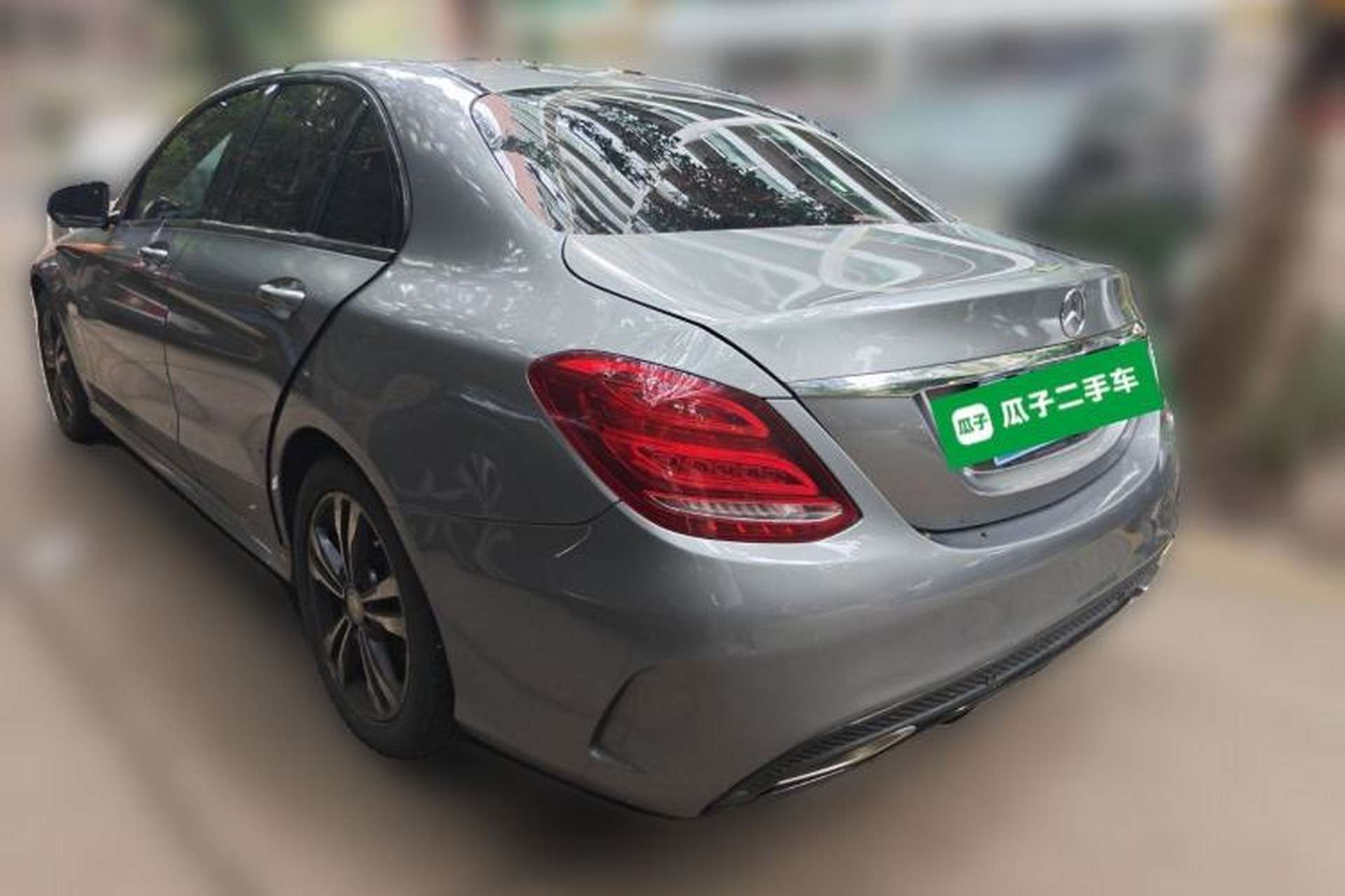 Used Mercedes-Benz C-Class 2015 C 200 Sport Edition Rear Left 45 Deg