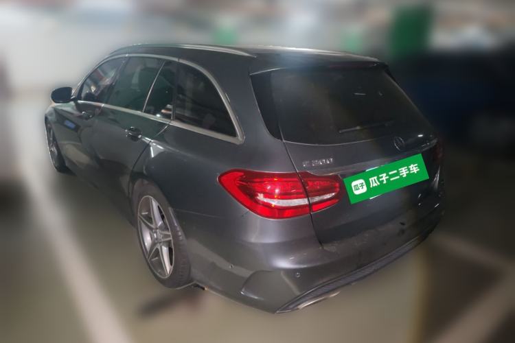 Used Mercedes-Benz C-Class 2015 C 200 station wagon Rear Left 45 Deg