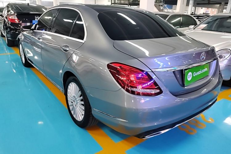 Used Mercedes-Benz C-Class 2015 C 200 L Rear Left 45 Deg