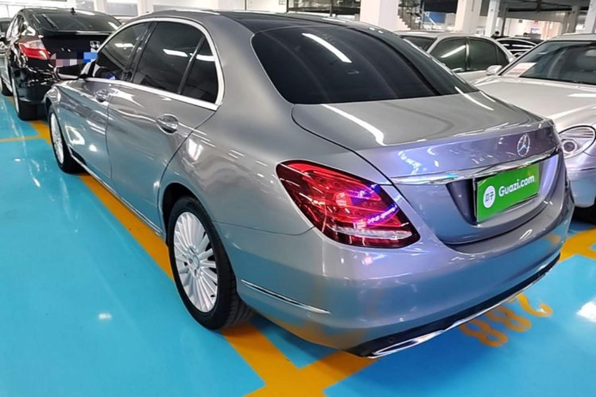 Used Mercedes-Benz C-Class 2015 C 200 L Rear Left 45 Deg
