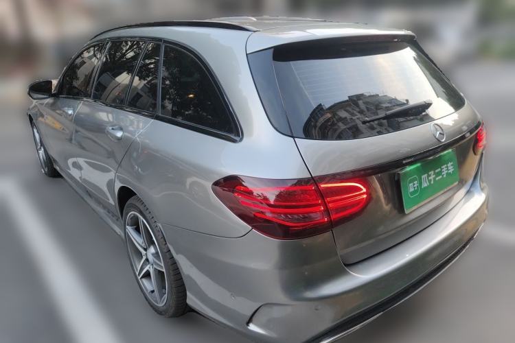 Used Mercedes-Benz C-Class 2015 C 200 station wagon Rear Left 45 Deg