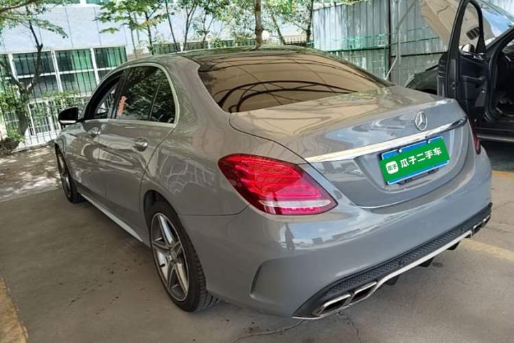 Used Mercedes-Benz C-Class 2015 C 300 L Sport Edition Rear Left 45 Deg