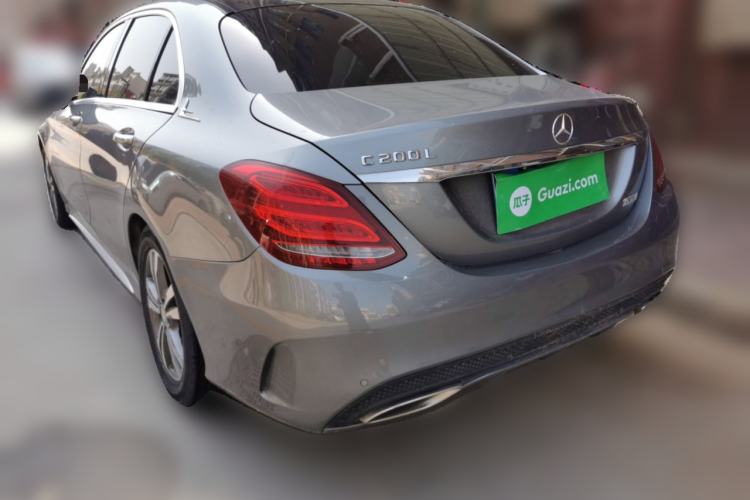Used Mercedes-Benz C-Class 2015 Revised C 200 L Sport Edition Rear Left 45 Deg