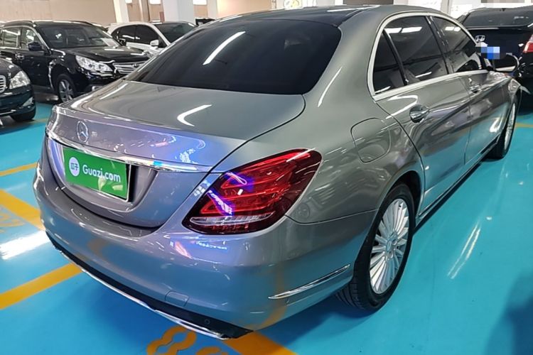 Used Mercedes-Benz C-Class 2015 C 200 L Rear Right 45 Deg