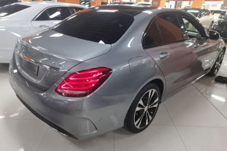 Used Mercedes-Benz C-Class 2015 C 200 Sport Edition 4MATIC Rear Right 45 Deg
