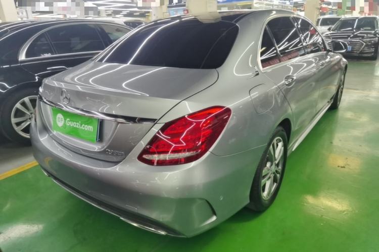 Used Mercedes-Benz C-Class 2015 Revised C 200 L Sport Edition Rear Right 45 Deg