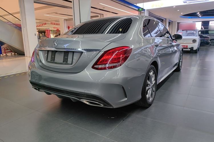 Used Mercedes-Benz C-Class 2015 Restyled C 180 L Sport Edition Rear Right 45 Deg