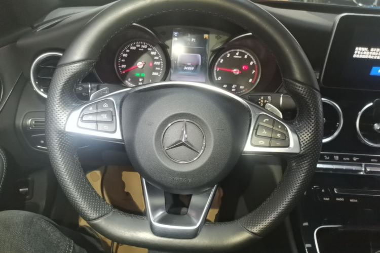 Used Mercedes-Benz C-Class 2015 C 200 Sport Edition 4MATIC Steering Wheel