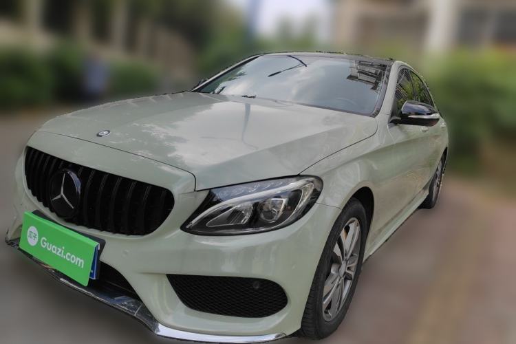 Used Mercedes-Benz C-Class 2015 Revised C 200 L Sport Edition Guazi used car, China used car export, Used car for sale, Used Mercedes-Benz cars, Cheapest cars for sale