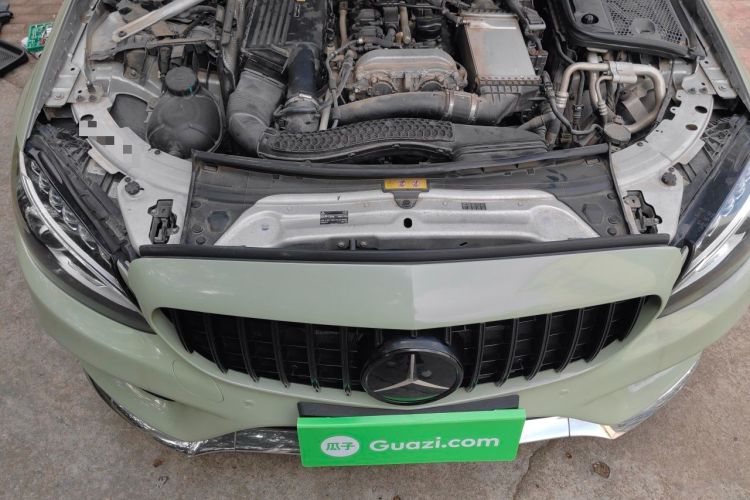 Used Mercedes-Benz C-Class 2015 Revised C 200 L Sport Edition Engine Bay