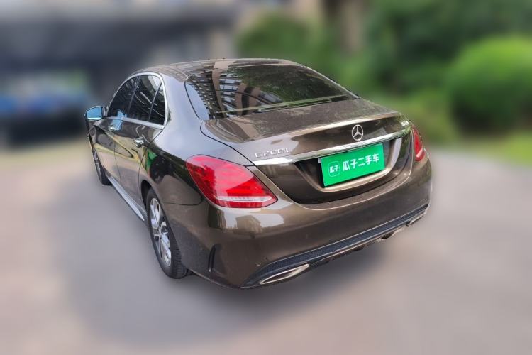 Used Mercedes-Benz C-Class 2015 C 200 L Sport Edition Rear Left 45 Deg