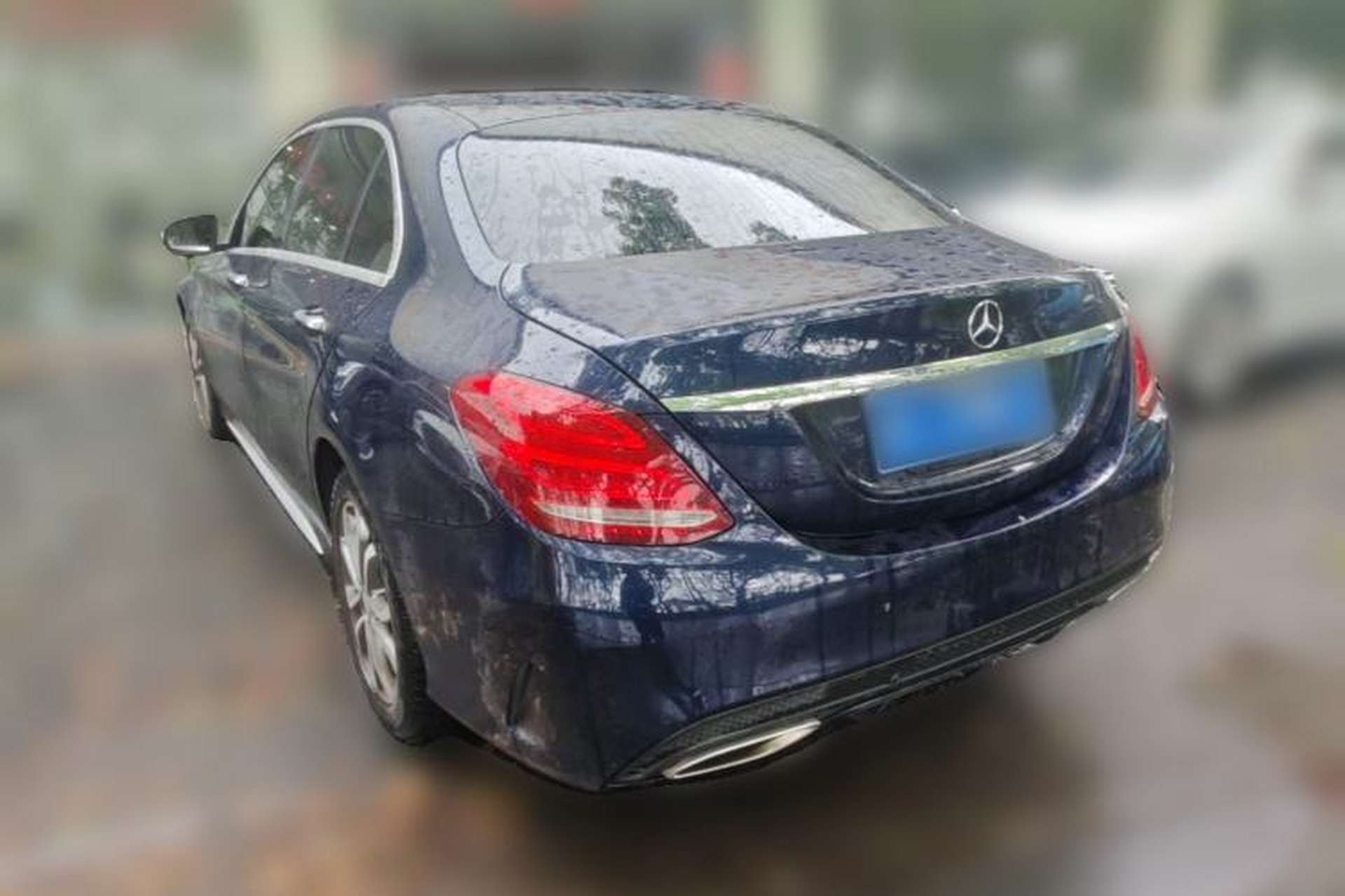 Used Mercedes-Benz C-Class 2015 C 180 L Sport Edition Rear Left 45 Deg