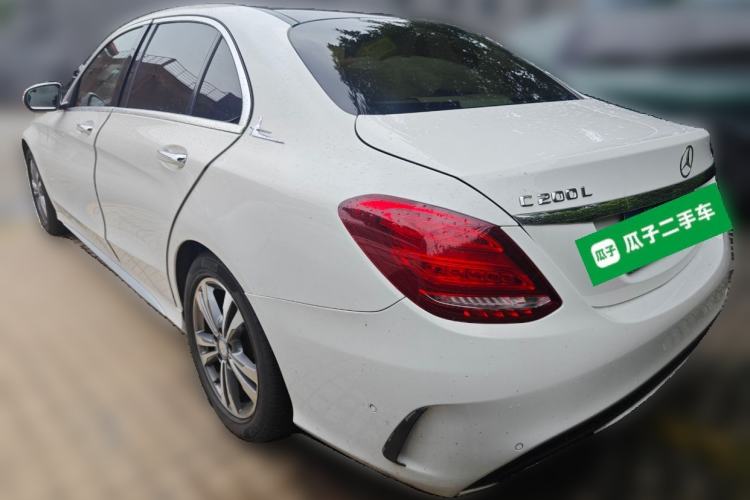 Used Mercedes-Benz C-Class 2015 Revised C 200 L Sport Edition Rear Left 45 Deg