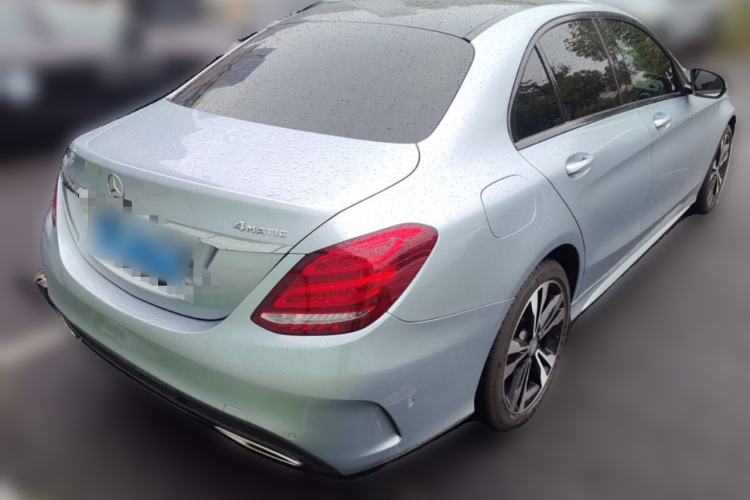 Used Mercedes-Benz C-Class 2015 C 200 Sport Edition 4MATIC Rear Right 45 Deg