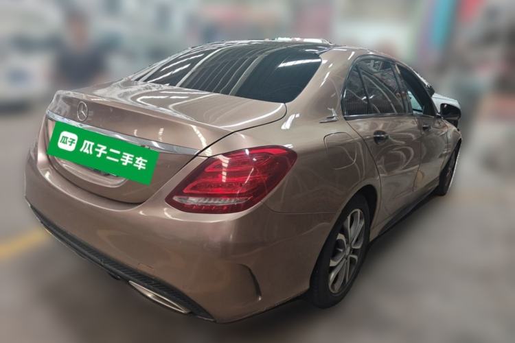 Used Mercedes-Benz C-Class 2015 C 200 L Sport Edition Rear Right 45 Deg