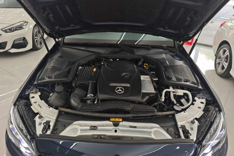 Used Mercedes-Benz C-Class 2015 C 200 L 4MATIC Sport Edition Engine Bay