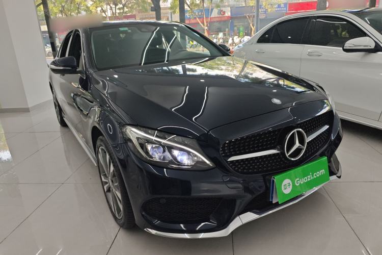 Used Mercedes-Benz C-Class 2015 C 200 L 4MATIC Sport Edition Front Right 45 Deg