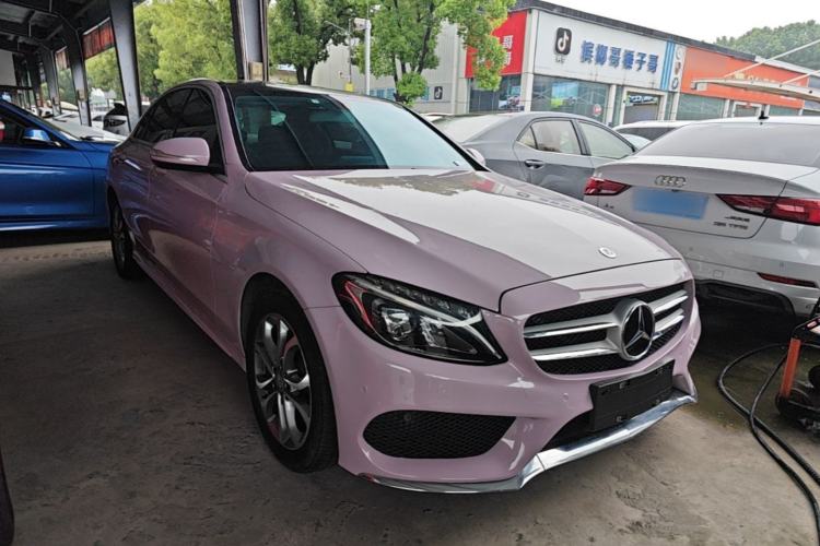 Used Mercedes-Benz C-Class 2015 C 200 L Sport Edition Front Right 45 Deg