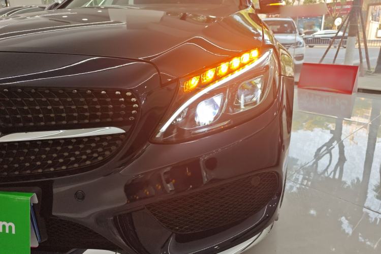 Used Mercedes-Benz C-Class 2015 C 200 L 4MATIC Sport Edition Left Front Headlight
