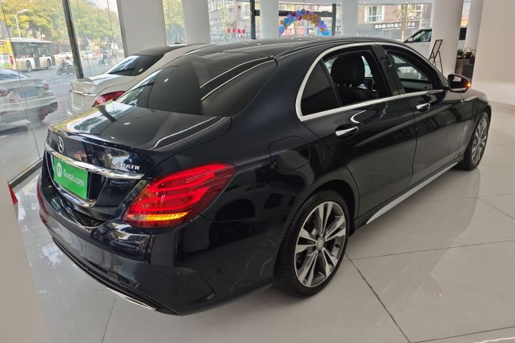 Used Mercedes-Benz C-Class 2015 C 200 L 4MATIC Sport Edition Rear Right 45 Deg