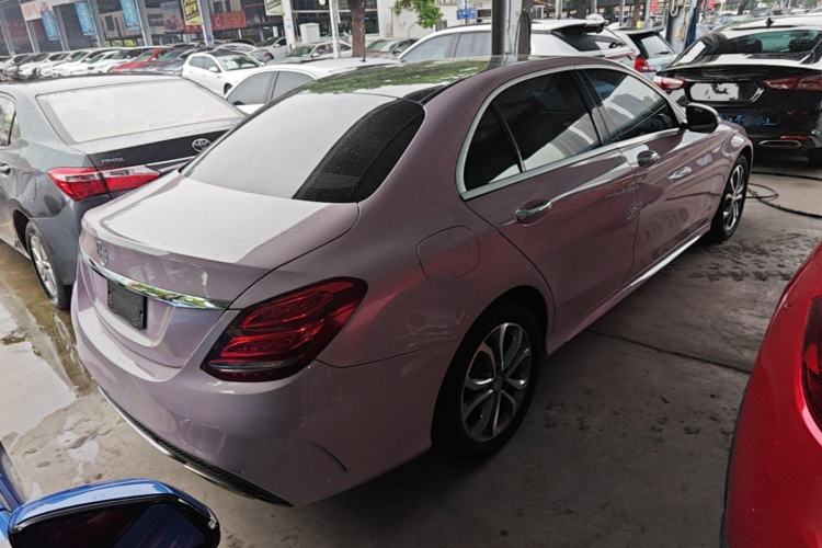 Used Mercedes-Benz C-Class 2015 C 200 L Sport Edition Rear Right 45 Deg