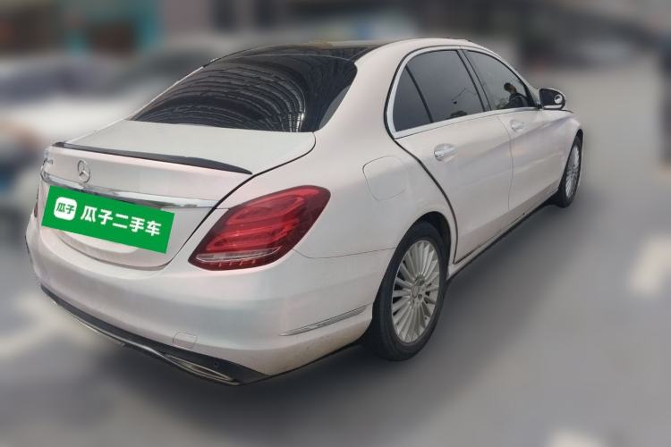 Used Mercedes-Benz C-Class 2015 C 200 L Sport Edition Rear Right 45 Deg