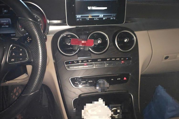 Used Mercedes-Benz C-Class 2015 Restyled C 180 L Sport Edition Audio And AC Panel