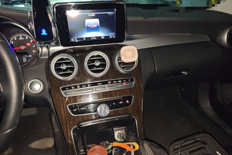 Used Mercedes-Benz C-Class 2015 C 180 L Audio And AC Panel