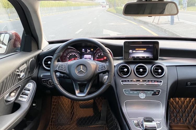 Used Mercedes-Benz C-Class 2015 Revised C 200 L Sport Edition Audio And AC Panel
