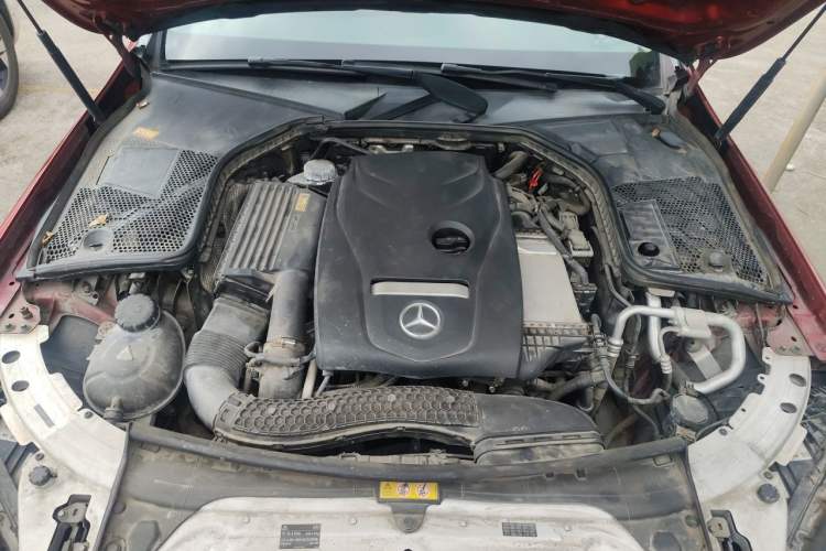Used Mercedes-Benz C-Class 2015 Restyled C 180 L Sport Edition Engine Bay