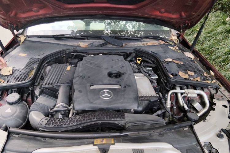 Used Mercedes-Benz C-Class 2015 Revised C 200 L Sport Edition Engine Bay