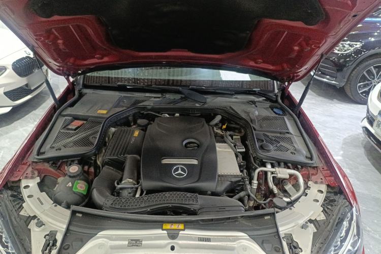 Used Mercedes-Benz C-Class 2015 Revised C 200 L Sport Edition Engine Bay