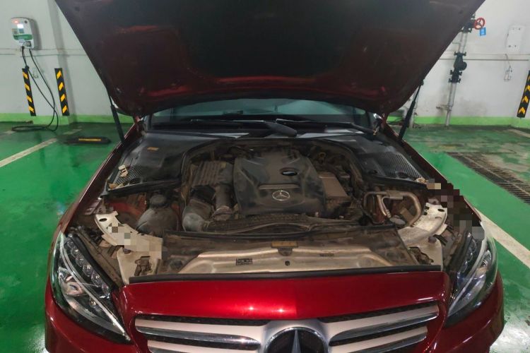 Used Mercedes-Benz C-Class 2015 Revised C 200 L Sport Edition Engine Bay