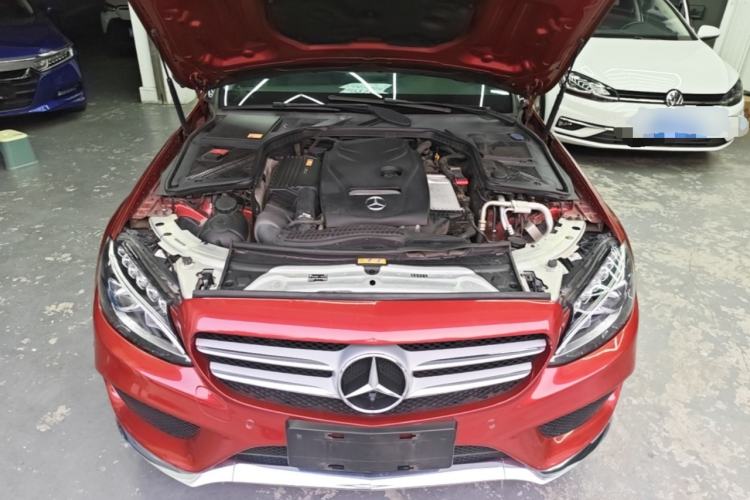 Used Mercedes-Benz C-Class 2015 C 200 L Sport Edition Engine Bay