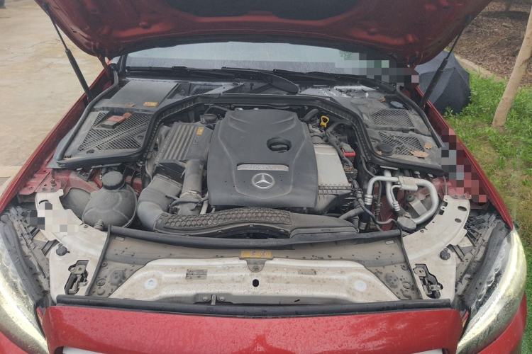 Used Mercedes-Benz C-Class 2015 C 200 L Sport Edition Engine Bay