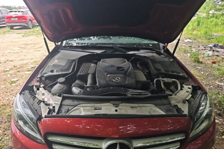 Used Mercedes-Benz C-Class 2015 Revised C 200 L Sport Edition Engine Bay